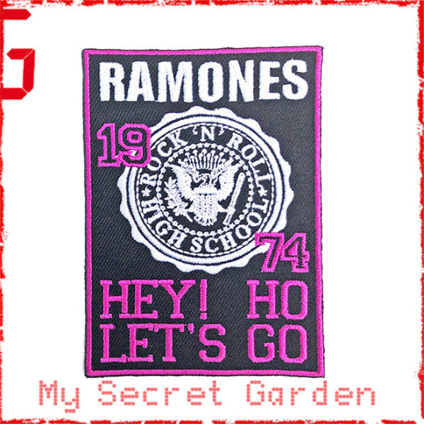 Ramones - High School Iron On Standard Patch ***READY TO SHIP from Hong Kong***